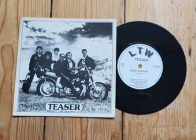 Teaser Here Tonight  7''  DIY Hard Rock NWBHM AOR Saxon