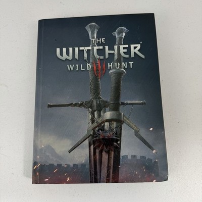 Witcher 3: Wild Hunt Official Collector's Edition Strategy Guide Hardcover W Map