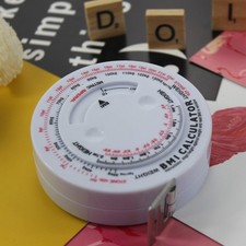  Body Tape Fat Caliper Measuring Tool Retractable Measurer and Calculator