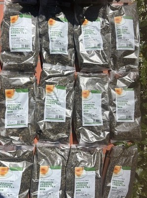 Premium Jasmine Green Tea Loose Leaf 240g 12 packs 