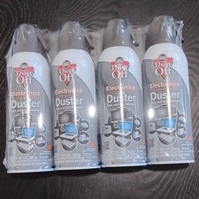 Falcon Dust-Off Electronics Compressed Gas Duster, 10oz - 4 Pack