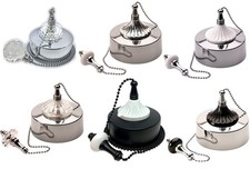 Decorative Bathroom Ceiling Light Pull Cord Switch Chrome Various Finishes