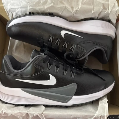 Nike Victory Pro 4 Black / White - Iron Grey FZ7611-001 Men's Golf Shoes 10 NEW - Image 1 of 4