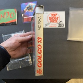 Golgo 13: Top Secret Episode (Nintendo Entertainment System NES) COMPLETE w/ Box