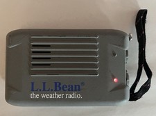 Vintage L.L. Bean The Weather Radio Model I36WEA-1 - Grey - Tested  Works  