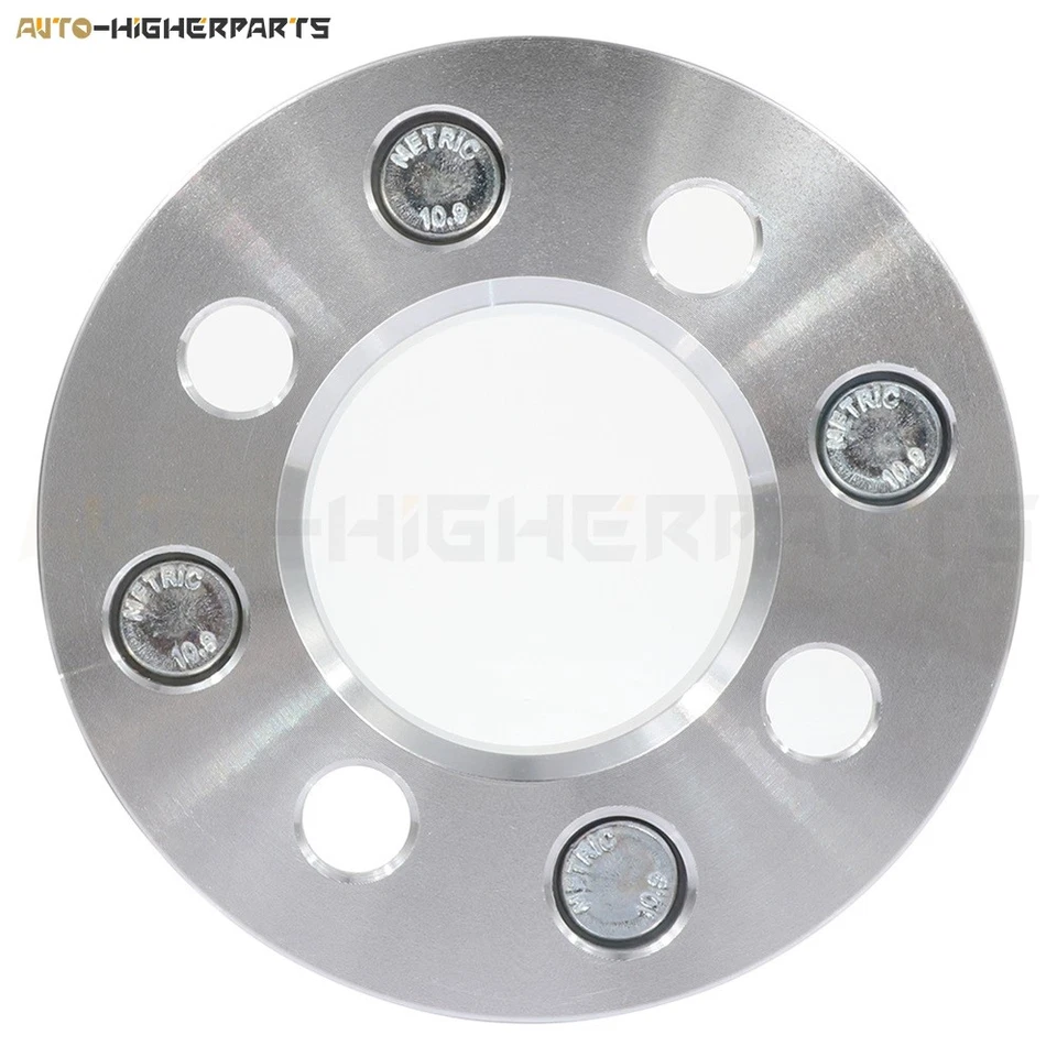 2xsilver wheel spacers 4x100 to 4x108 12x1.5 studs 1" thick fits Chevrolet Aveo Foto 4 de 4