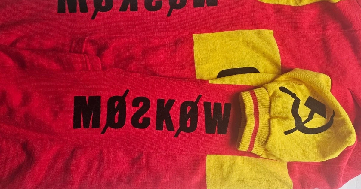 CAMISETA CICLISTA RUSA S/S TALLA 5 ESTILO LANA 3 BOLSILLOS TRASEROS EXCELENTE ESTADO