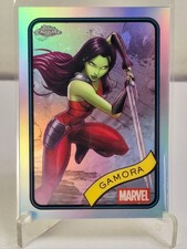 2025 Topps Chrome Marvel #140 Gamora Refractor
