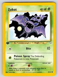 Zubat 59/64 Neo Revelation 1st Edition Common