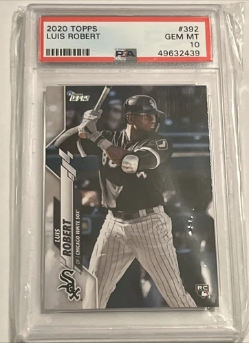 2020 Topps Luis Robert #392 PSA 10 GEM MT Rookie RC