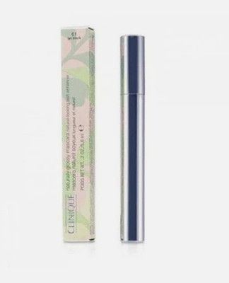 NIB Clinique Naturally Glossy Mascara 02 Jet Brown FULL SIZE Discontinued