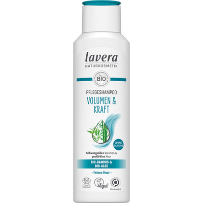 Lavera Pflegeshampoo Volumen & Kraft   250 ml