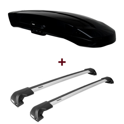 Dachbox Thule Vector L + Dachträger Thule für Audi A6 Avant Typ 4G/C7 neu