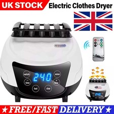 2300W Indoor Electric Heated Clothes Horse Dryer Washing Laundry Airer Only dry