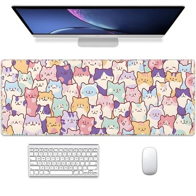 Gaming Mouse Pad XL Extended Anime Mouse Pad 31.5x11.8 inch, Large Cute Kawai...