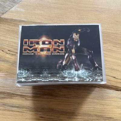 2008 IRON MAN MOVIE COMPLETE 70 CARD BASE SET ROBERT DOWNEY JR