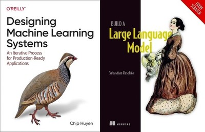 DESIGNING MACHINE LEARNING AND BUILD A LARGE LANGAUAGE MODEL ( 2 BOOKS COMBO )