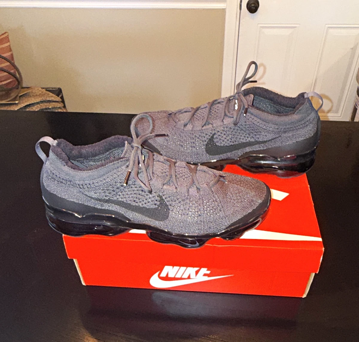 Nike Men's Air VaporMax 2023 Flyknit Anthracite Black for Sale