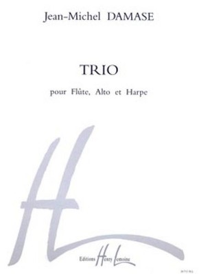 Trio Flute, Viola, Harp Music Damase Lemoine
