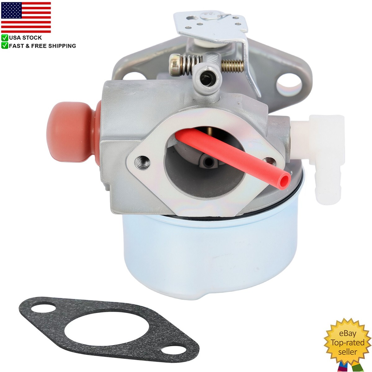 CARBURATEUR POUR TORO 6.5HP GTS 22IN RECYCLEUR TONDEUSE Carb TECUMSEH CARBURATEUR POUR TORO 6.5HP GTS 22IN RECYCLEUR TONDEUSE Carb TECUMSEH