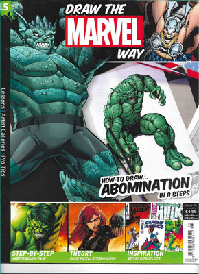  Draw the Marvel Way - Issue 15 How To  Draw Abomination 