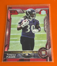 2015 Topps - Rookie Terrence Magee Red /60 #466 (RC) Baltimore Ravens, LSU