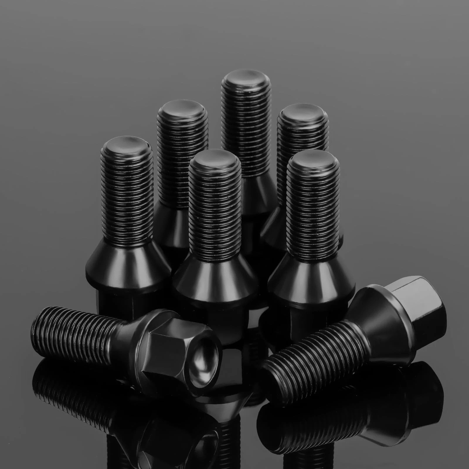 Lug Bolt Wheel Screw 14x1.5 For Porsche Audi Etron GT Bentley Bentayga WHT006978