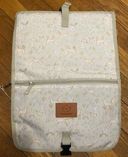 KeaBabies Portable Padded Baby Changing Pad Fox Print Woodland Animals