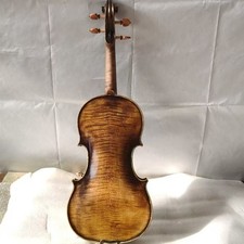 4/4 violin Guarneri model Solid maple back spruce top hand made nice Sound No4