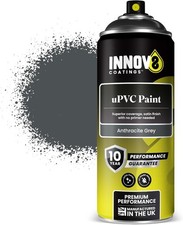 UPVC WINDOW SPRAY PAINT - DIY - NO PRIMER OR TOP COAT – 2 x 400 ml - Professi