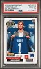PSA 10 Jaxson Dart #NFLDN15 2025 Panini Instant Nfl Draft Night Card 137130831