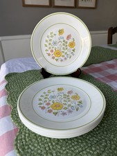 Vintage Corelle Meadow Salad Plates Set of 8
