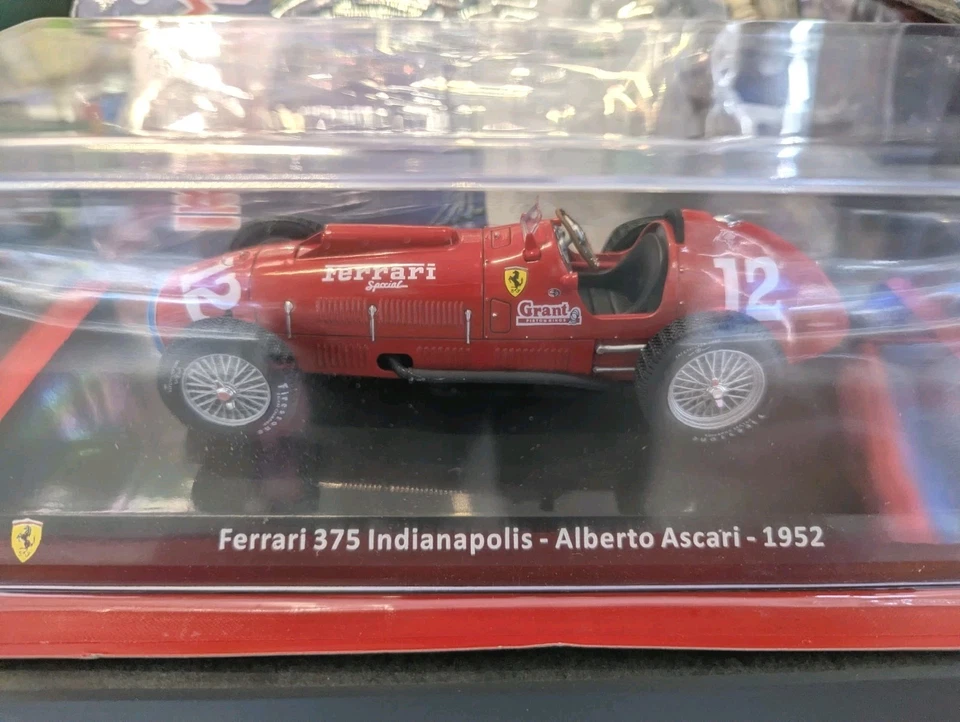 Ferrari 375 indianapolis Alberto Ascari 1952 - Le grandi Ferrari F1 - 1:24 nr 74 - Immagine 2 di 4