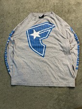 Vintage Famous Stars And Straps Long Sleeve Tri Hit Y2K Skate Size Medium 