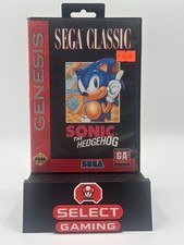 Sonic the Hedgehog Classic (Sega Genesis, 1991) Working! Clean Copy! Retro Games