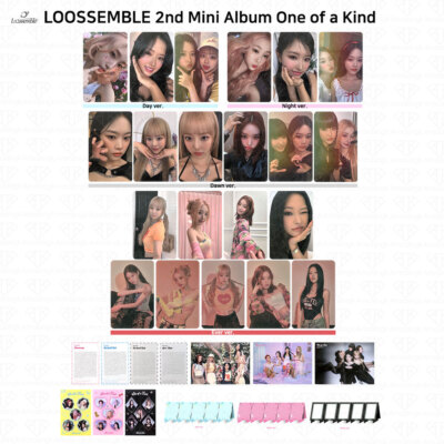 LOOSSEMBLE 2nd Mini Album One of a Kind Photocard Poster Postcard