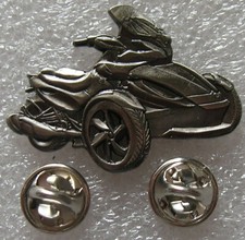 Pin Anstecker Can-Am Spyder ST-S Relief Badge Motorrad Dreirad Trike Art. 1252
