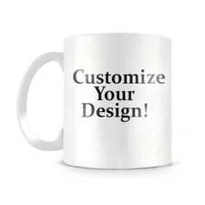 Personalized Mug Custom Text Photo Name Gift Coffee Funny Day Ceramic 11oz Cups
