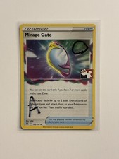 mirage gate pokemon card value 163/196 Lost Origin - 4 cartas de entrenamiento Search your deck for up to 2 basic Energy cards of different types and attach them to your Pokmon in any way you like Mirage Gate 163/196 SWSH11: Lost