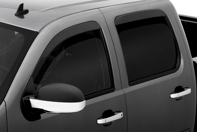 Auto Ventshade 894007 Ventvisor Low-Pro Smoke 4Pc 07-14 GMC Chevy Truck Crew Cab