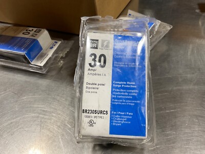 Eaton  BR230SURCS Surge Protection Devices. PACKAGE MAY HAVE SLIGHT DAMAGE NEW