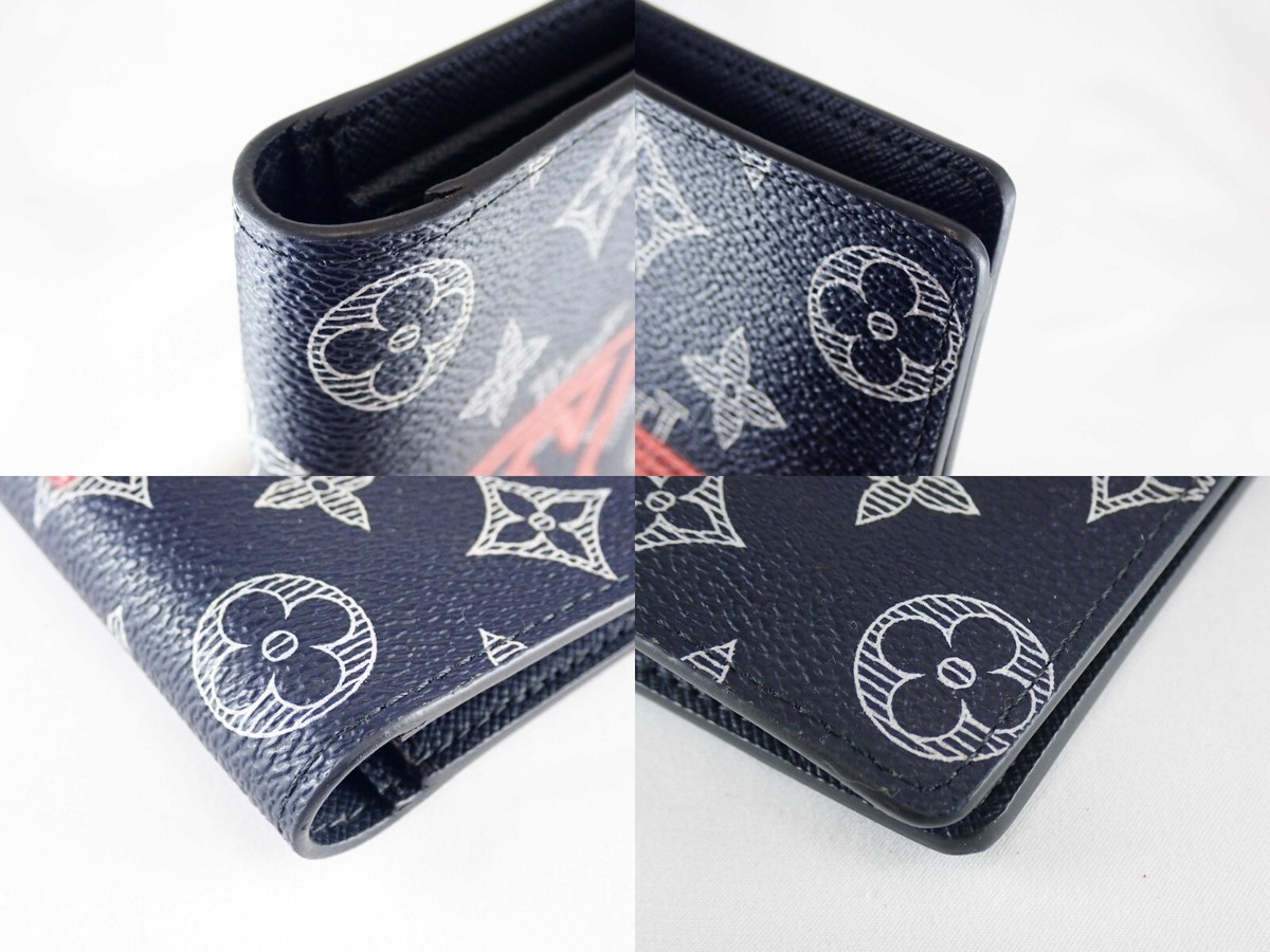 LOUIS VUITTON Monogram Ink Upside Down Brazza M62893 | eBay