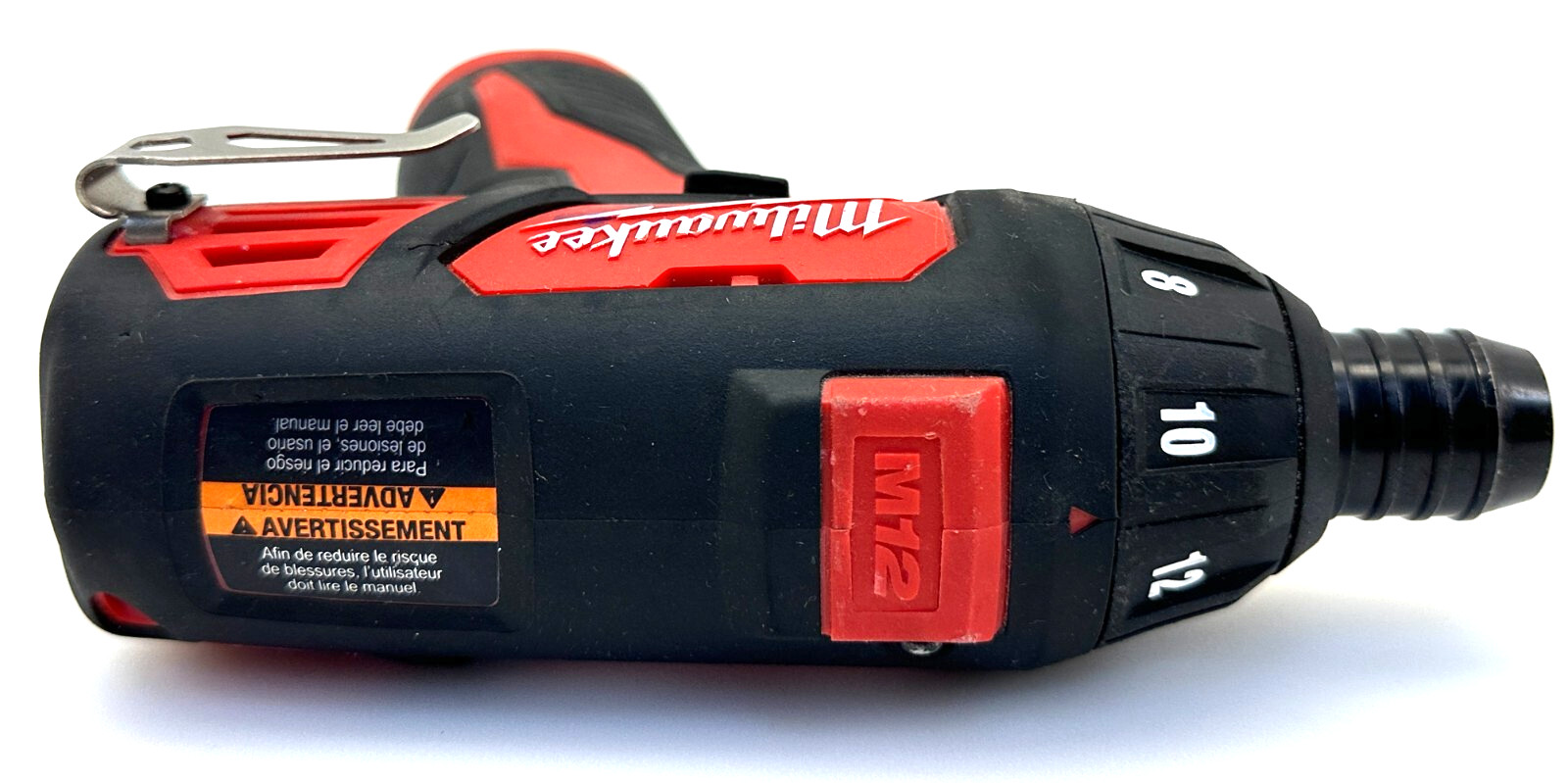 Milwaukee 2401-20 12V Lithium-Ion Cordless Hex Screwdriver + CP 1.5Ah Battery