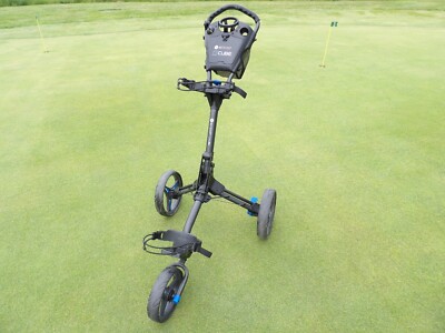 MotoCaddy Cube 3 Wheel Push Cart- Blue BRAND NEW