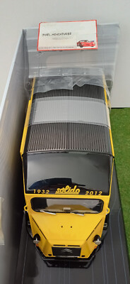 Citroën Type H Solido 1/18 80e Anniversaire Jaune – édition Rare, état Neuf