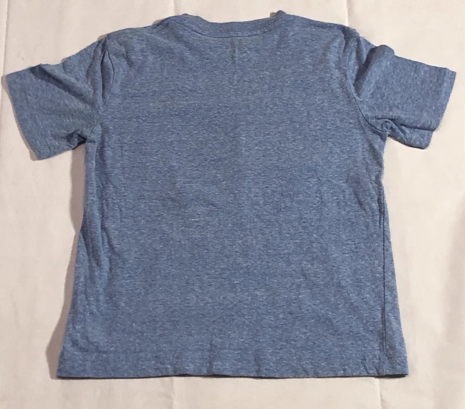 Despicable Me Minion Shirt Boys 8 We're Here, We're Yellow Get Used To It Blue - Image 4 of 4