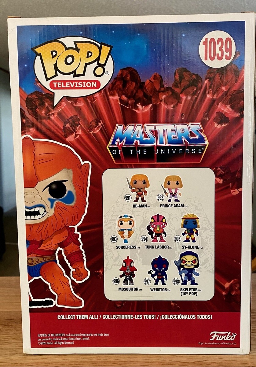 Queen Funko Pop Funko SODA! MOTU Beast Man CHASE Diamond Funko Pop