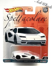 2023 Hot Wheels Car Culture Spettacolare Lamborghini Countach LPI 800-4 (white)