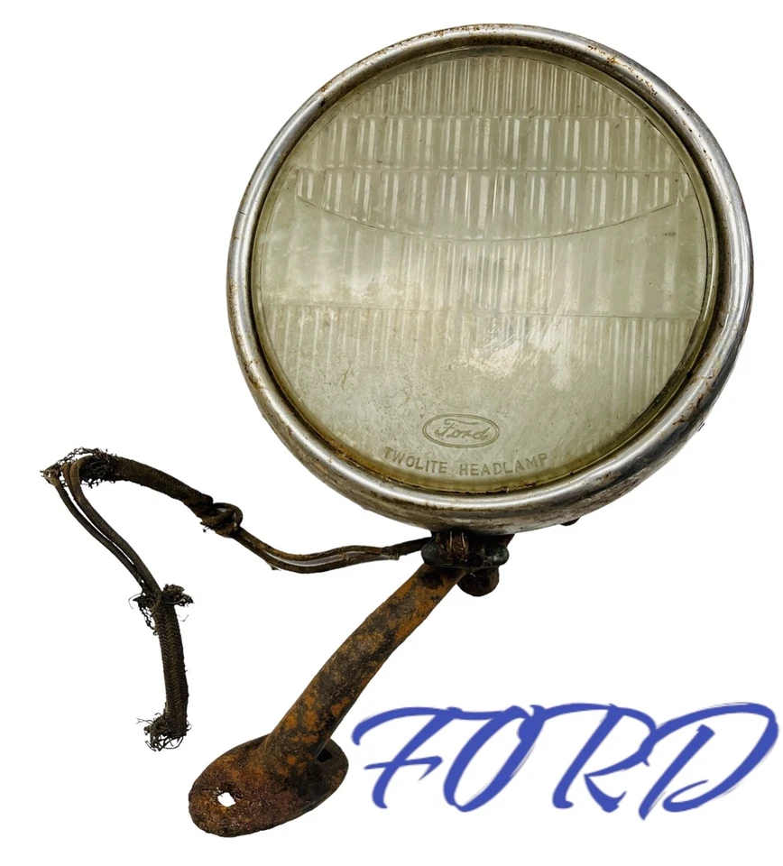 Vintage Original Ford Model A Automobile Headlight For Restoration Hot Rod C@@L! - Image 2 of 4