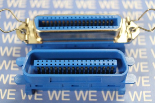 10Stück 36-polig Centronics Stecker / Kupplung für Flachbandleitung - Bild 4 von 4